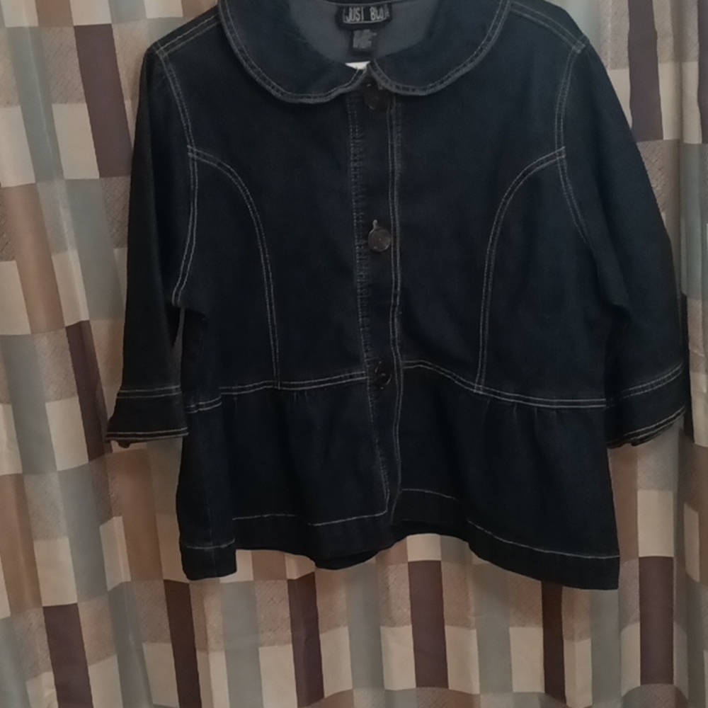 JUST BLU Denim Jacket, size 16w
